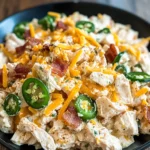 Jalapeno Popper Keto Chicken Salad Recipe