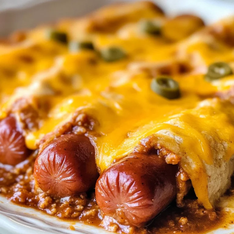 Keto Chili Dog Casserole Recipe