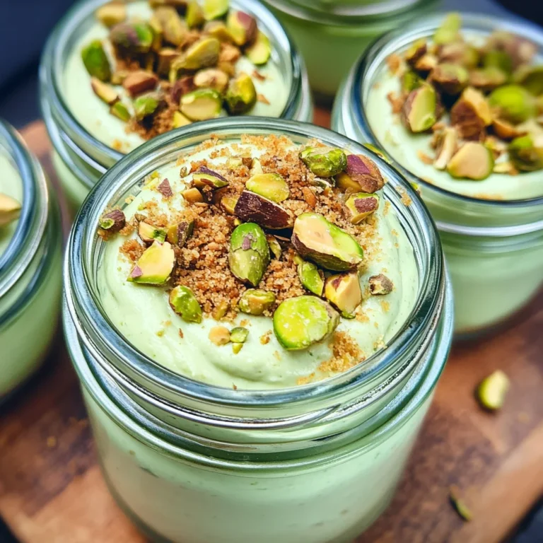 Keto Pistachio No-Bake Cheesecake