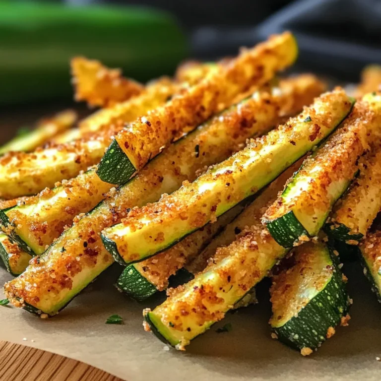 Low Calorie Air Fryer Zucchini Fries