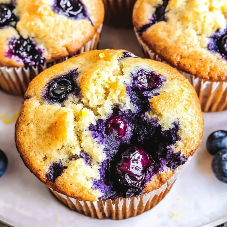 Vegan Blueberry Muffins