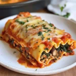 Vegan Lasagna Roll Ups