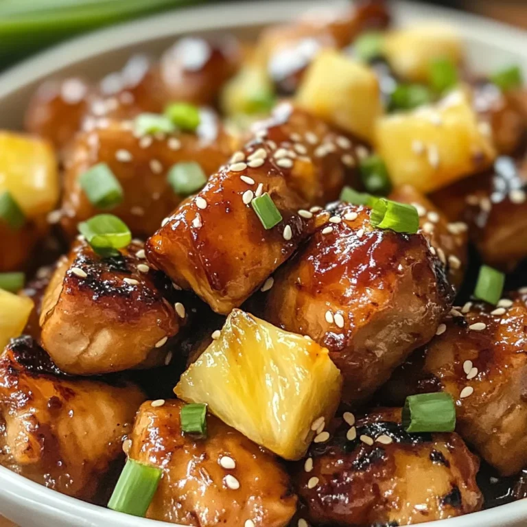 5-Star Brown Sugar Pineapple Chicken : Sweet Dinner Idea