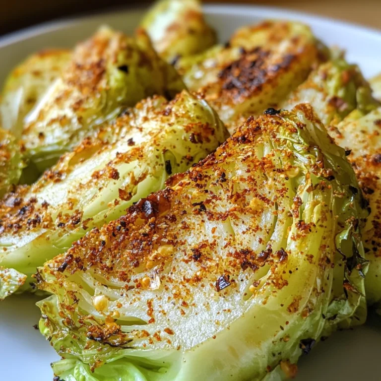 Air Fryer Cabbage Wedges: 5 Melting Crispy Delights