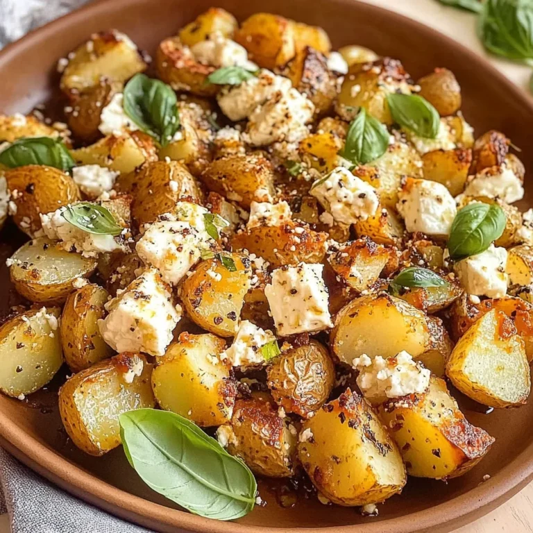 Baked Feta Potatoes
