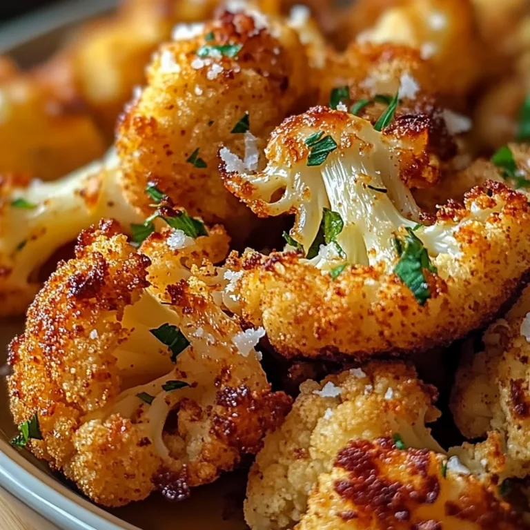Baked cauliflower