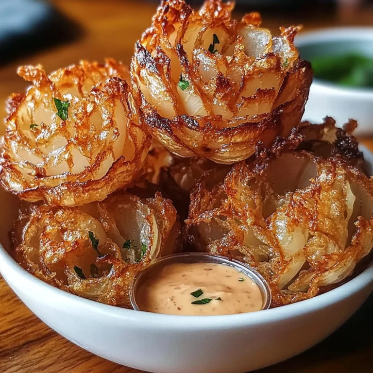 Bite-Sized Blooming Onions