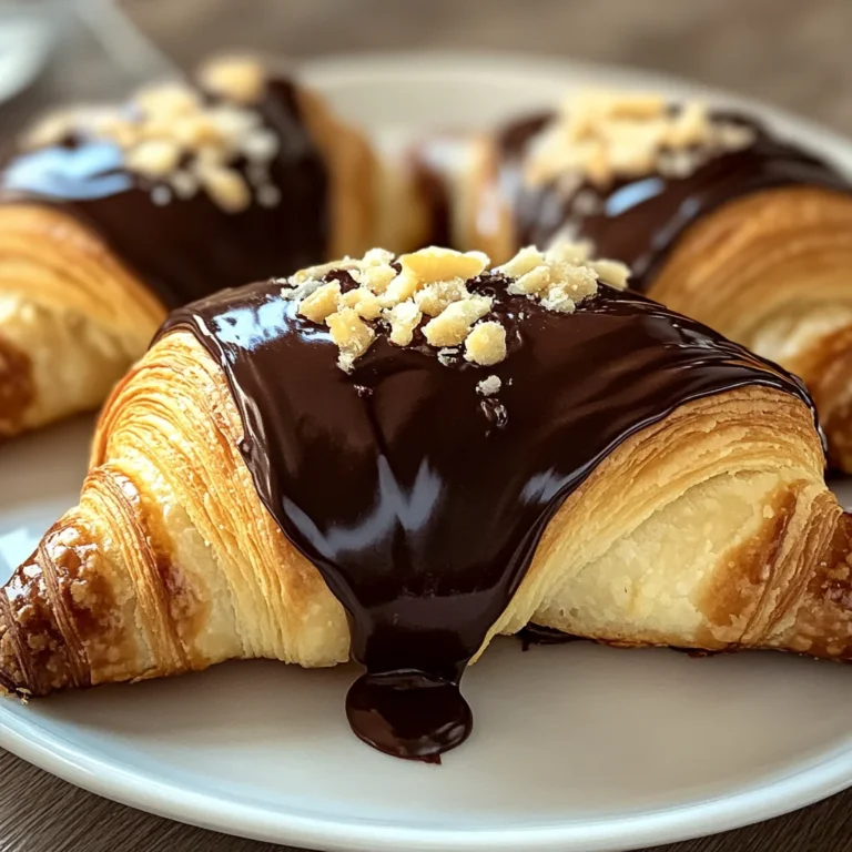 Boston Cream Pie Croissants