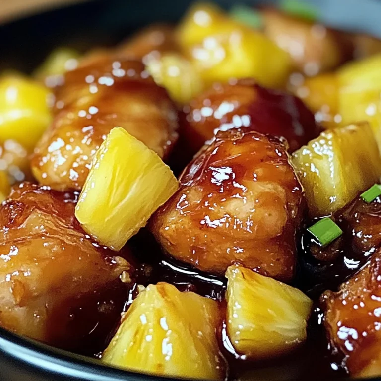 Brown Sugar Pineapple Chicken