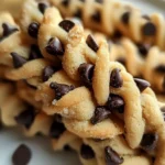 Chocolate Chip Cookie Dough Twists