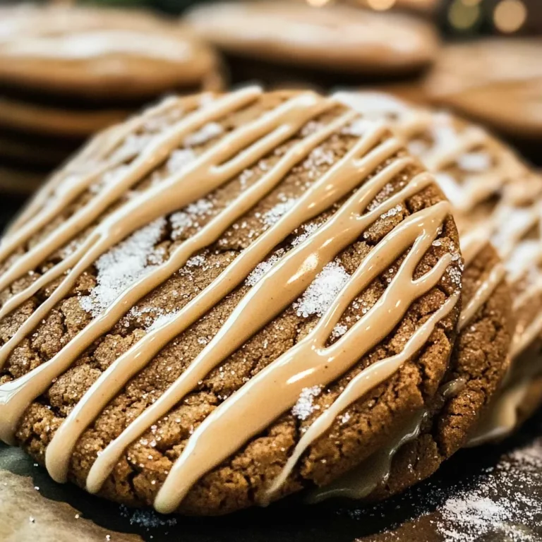 Gingerbread Latte Cookies