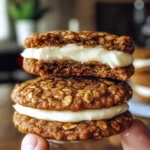 Gingerbread Oatmeal Cream Pies