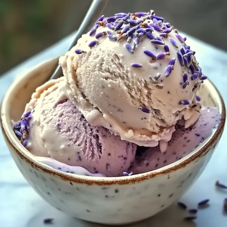 Honey Lavender Ice Cream