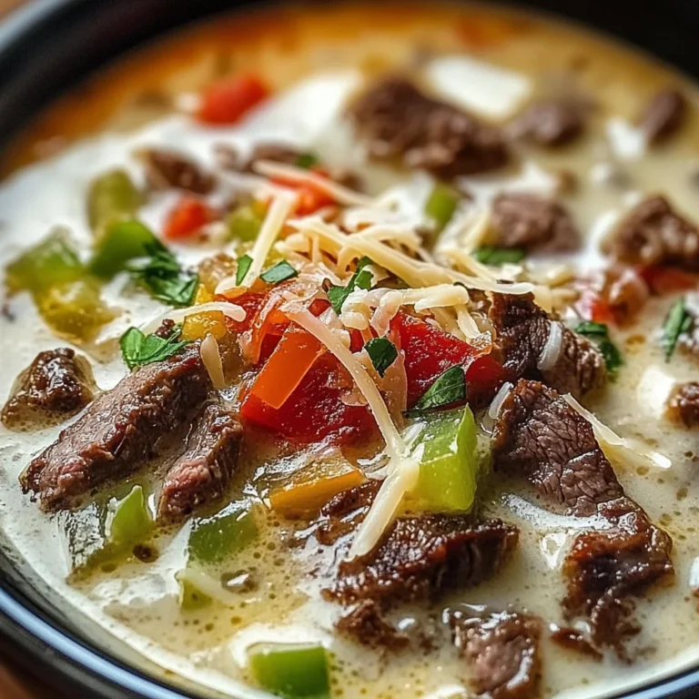 Philly Cheesesteak Soup: The Ultimate Comfort Food Recipe