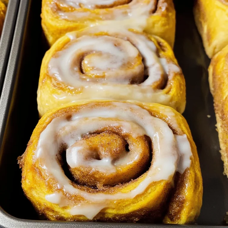 Pumpkin Cinnamon Rolls