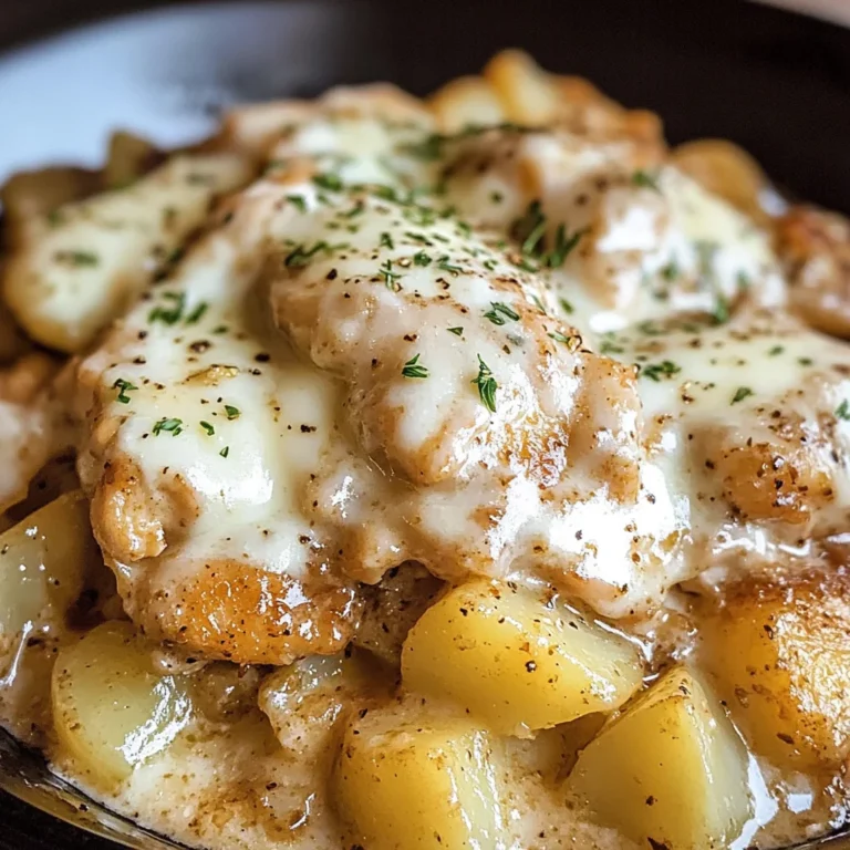 Slow Cooker Garlic Parmesan Chicken and Potatoes
