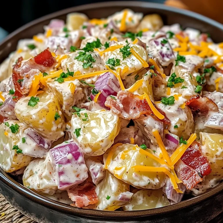 Steakhouse Potato Salad: A Creamy, Flavor-Packed Side Dish