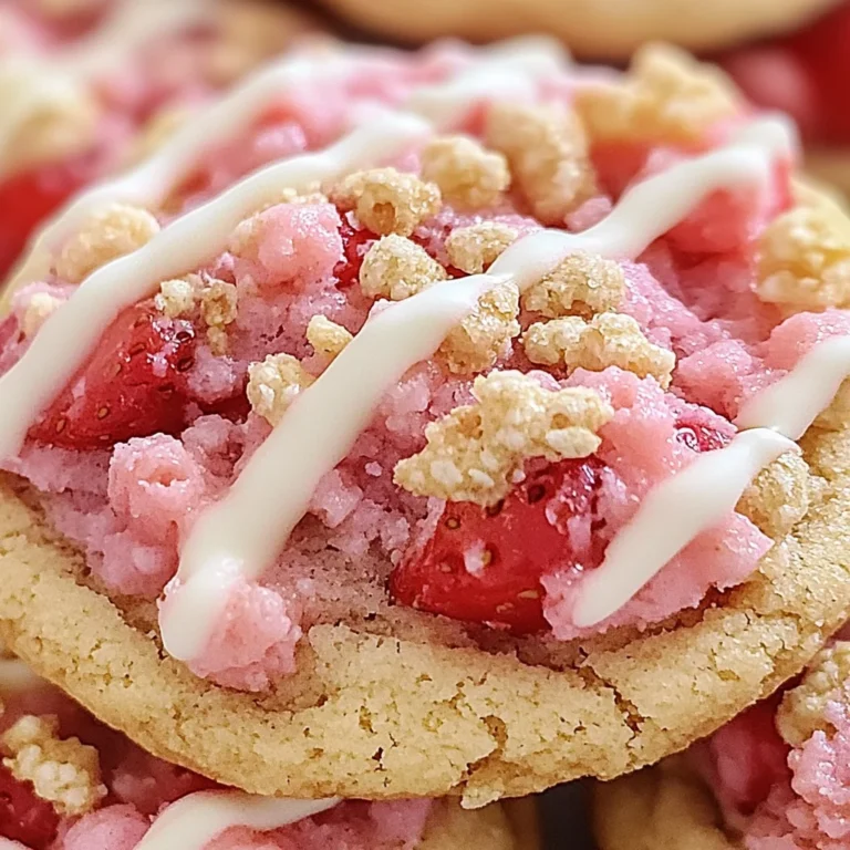 Strawberry Crunch Cookies