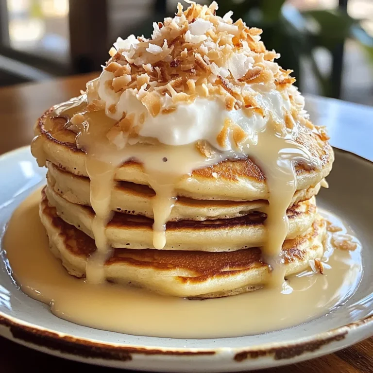 Sweet Coconut Cream Pancakes: A Breakfast Delight You’ll Love!
