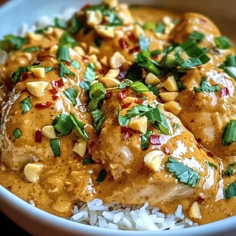 Thai Peanut Chicken: An Amazing Ultimate Crockpot Recipe