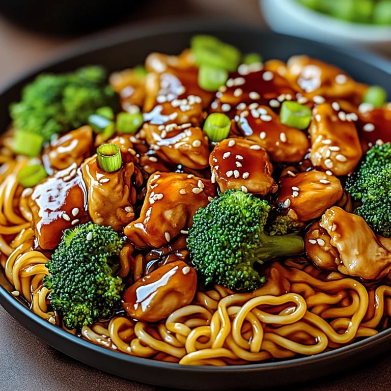 Chicken Teriyaki Noodles