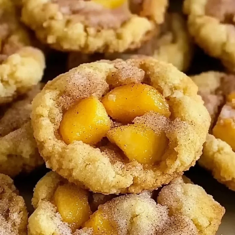 Peach Cobbler Cookies: Easy Recipe for Sweet Treats