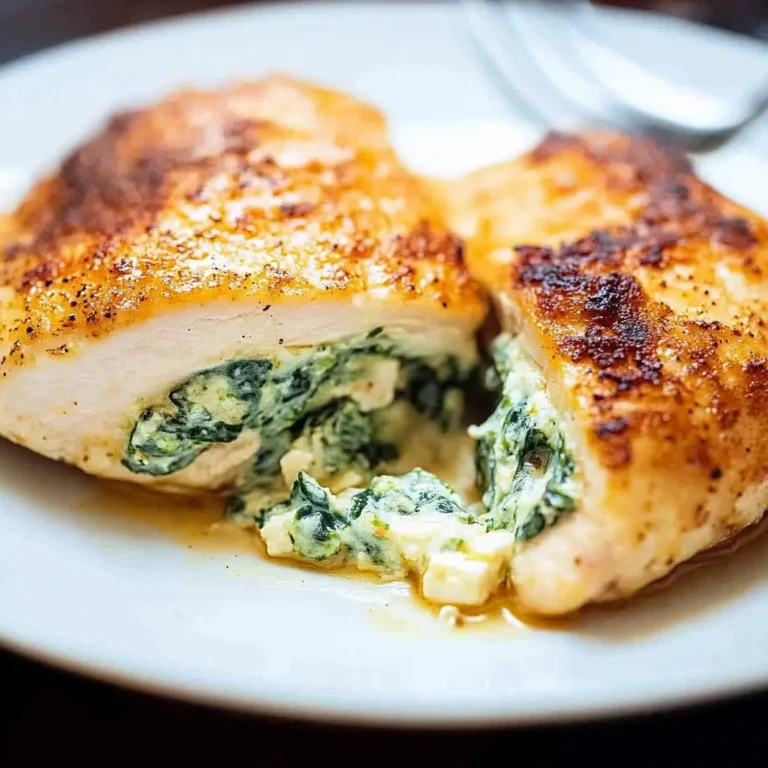 Spinach Stuffed Chicken Breasts