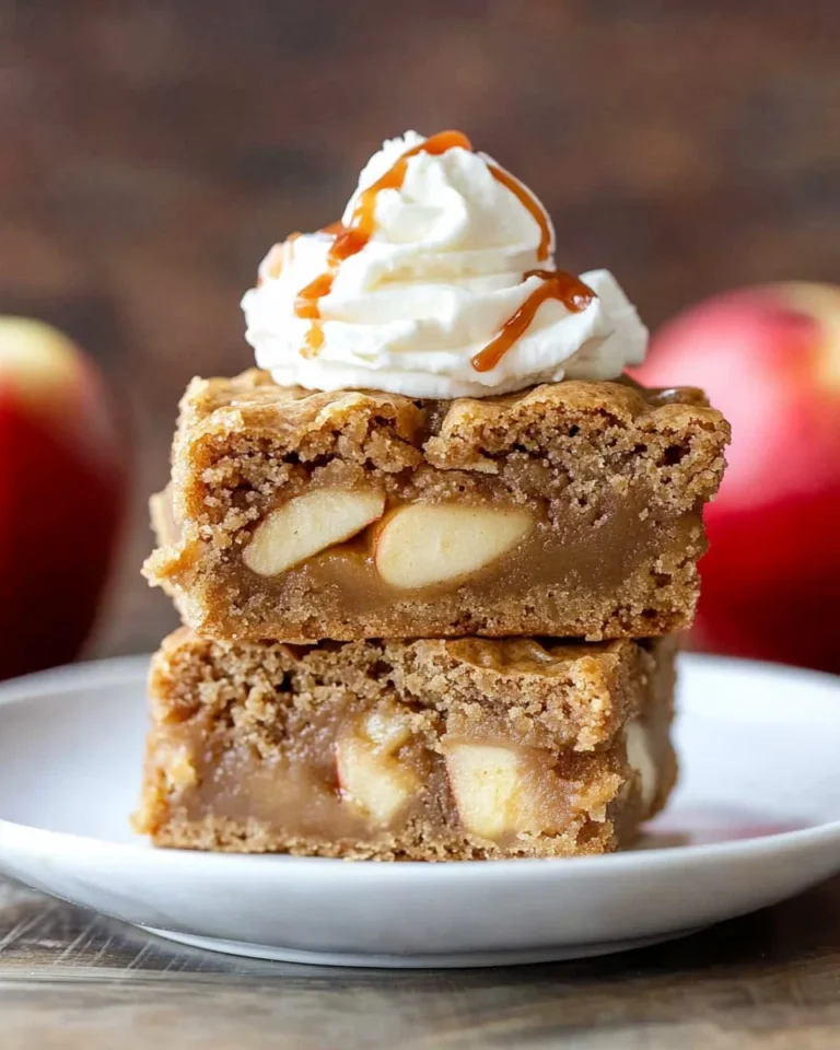 Apple Blondies