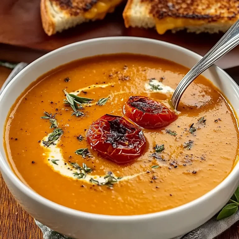 Best Creamy Roasted Garlic Tomato Soup - Alrightwithme