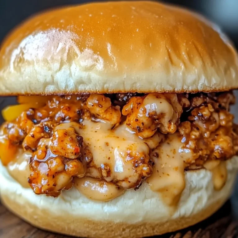 Cajun Chicken Sloppy Joes