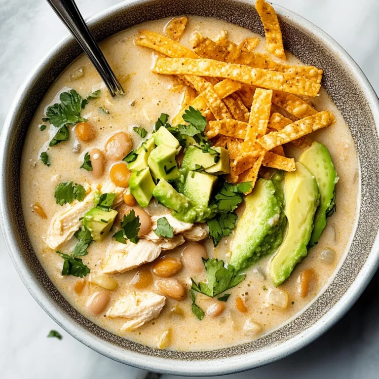 Creamy White Chicken Chili