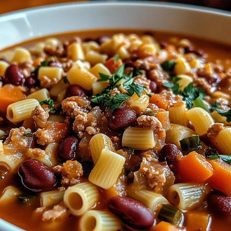 Easy Olive Garden Pasta Fagioli Soup Recipe