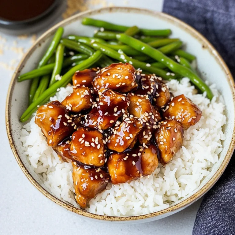 Healthy Sesame Chicken
