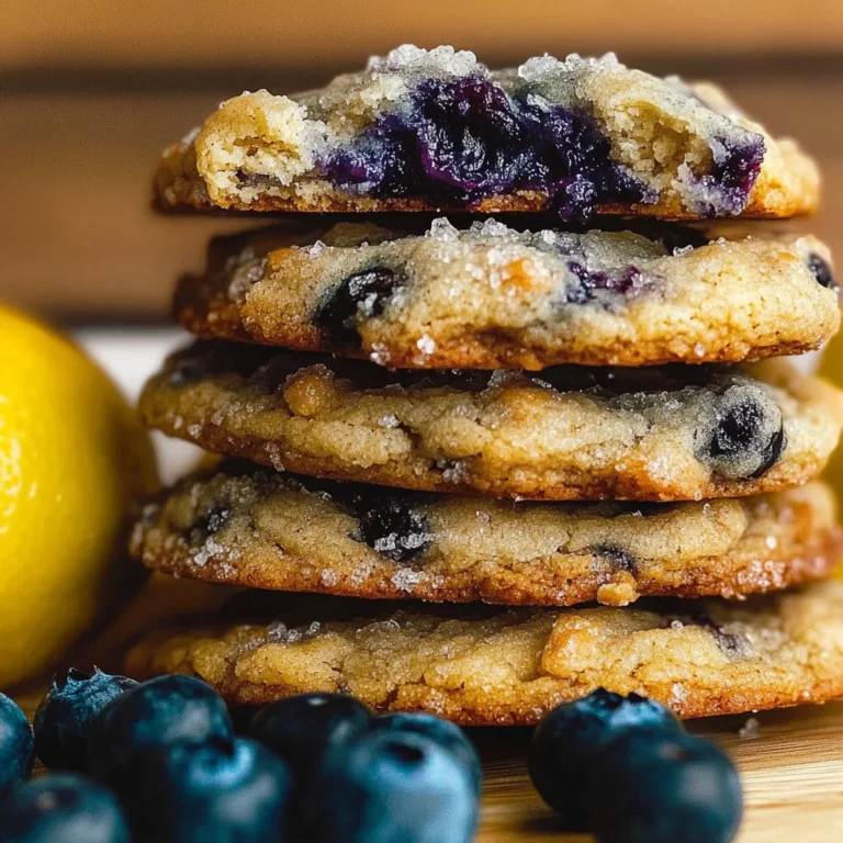 Lemon Blueberry Cookies