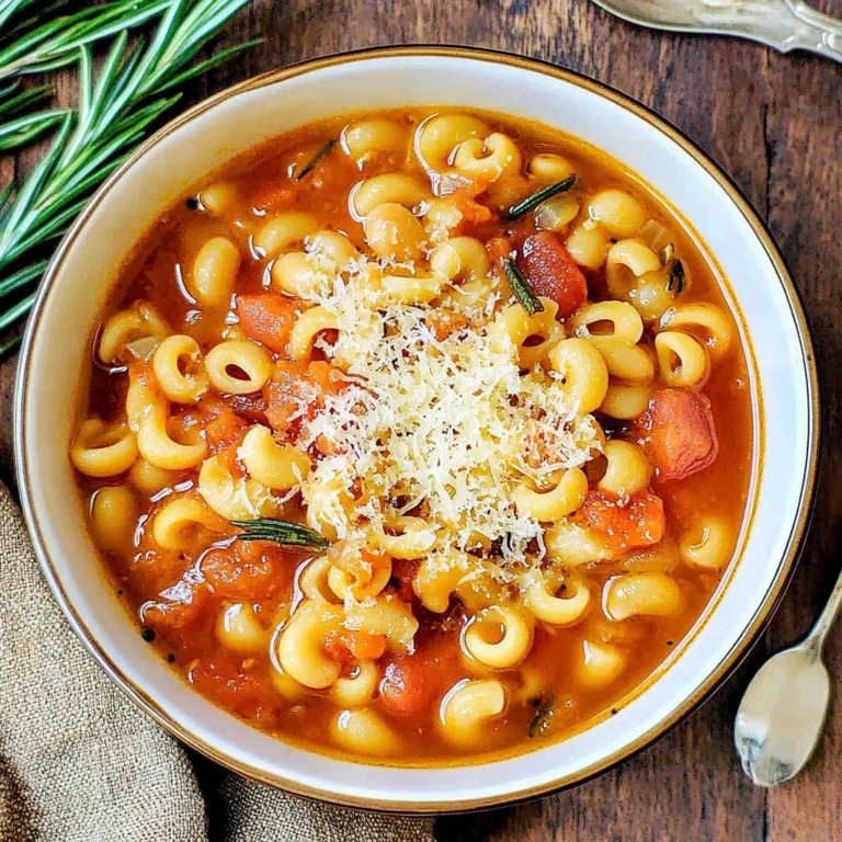 Pasta e Fagioli (Pasta and Beans Soup)