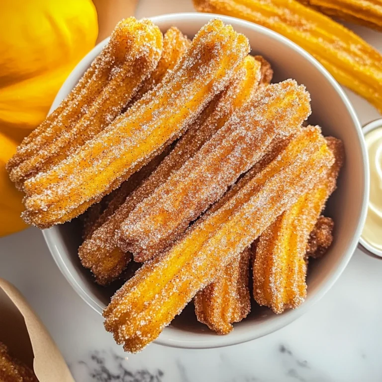Pumpkin Churros Recipe