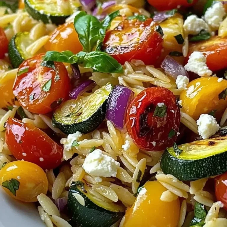 Roasted Vegetable Orzo