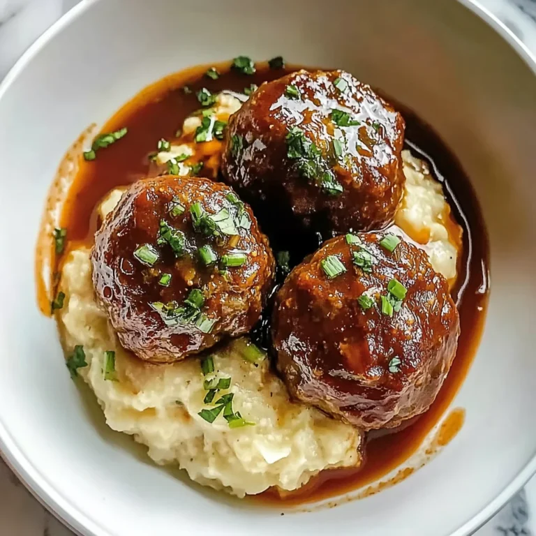 Savory Meatloaf Meatballs