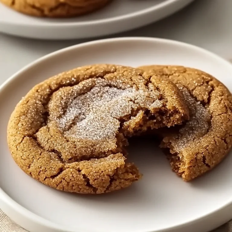 Tasty Chewy Chai Spiced Molasses Cookies
