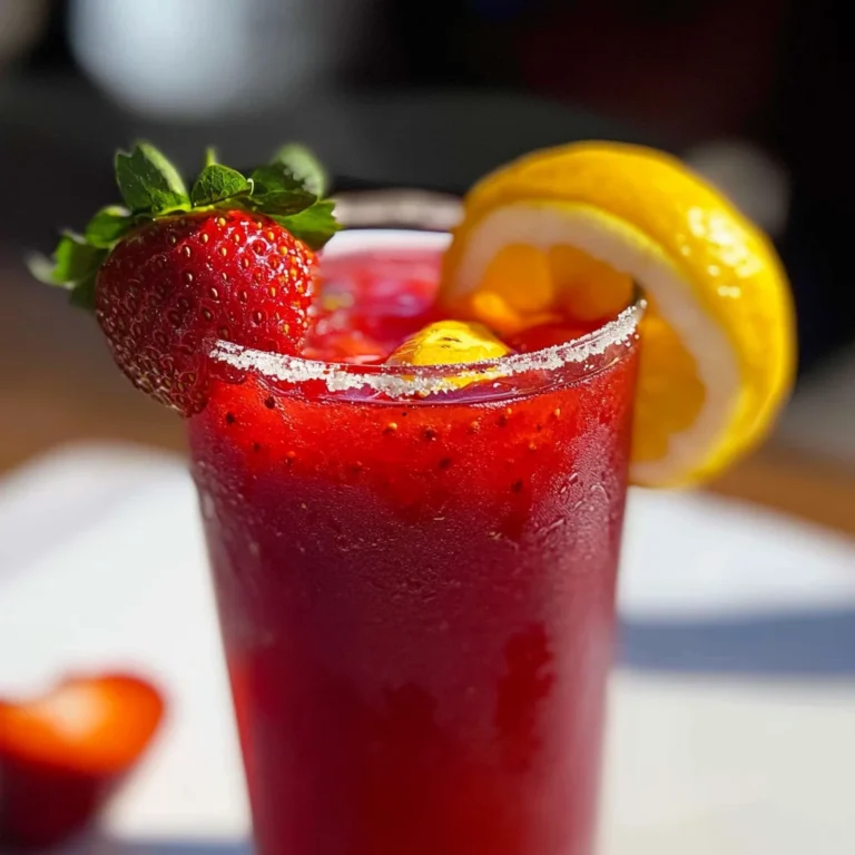 The Best Hibiscus Tea Strawberry-Lemonade Refresher