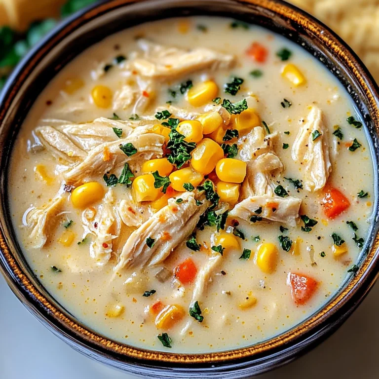 Crockpot Chicken Corn Chowder
