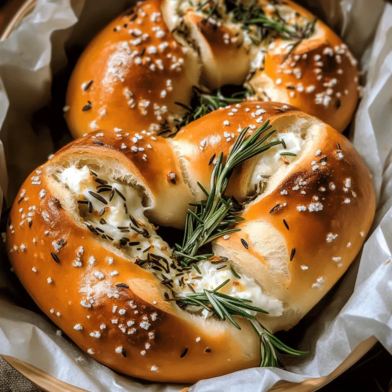 Mozzarella Stuffed Soft Pretzels