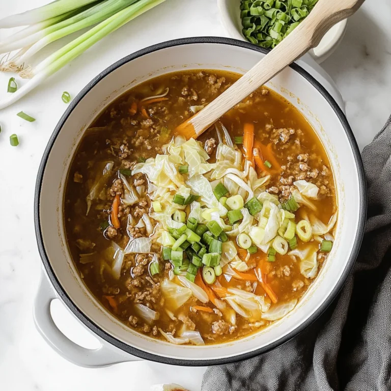 Paleo Egg Roll Soup (Whole30, AIP)